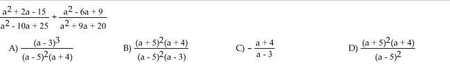 Divide and simplify.