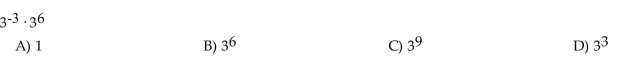 Express the following using negative exponents.