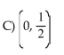 <strong>Determine whether the given ordered pair is a solution of the equation. x + 2y = 1</strong> A)(2, 2) B)(0, 2) D)(2, 0)