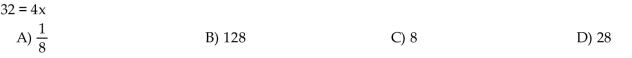 Solve the equation using the addition principle.