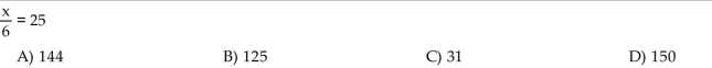 Solve the equation using the addition principle.
