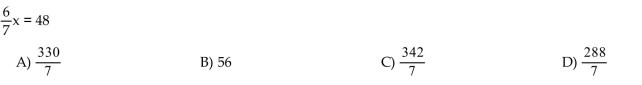 Solve the equation using the addition principle.