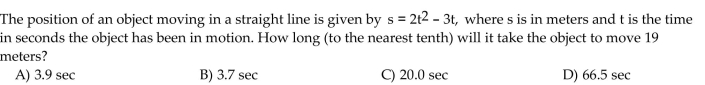 Solve the problem. Give the answer to the nearest tenth.