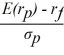 <strong>The formula is used to calculate the ________.</strong> A) Sharpe ratio B) Treynor measure C) coefficient of variation D) real rate of return