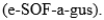 <strong>The pronunciation for the anatomic structure(s)joining the pharynx to the stomach is(are)the</strong> A) B) C) D)