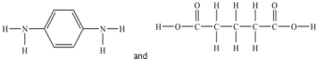 <strong>When the following two monomers are combined,which condensation polymer is formed? </strong> A) B) C) b D) E)