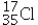 <strong>Determine the number of electrons and identify the correct symbol for an atom with 17 protons and 18 neutrons.</strong> A)17 electrons, B)18 electrons, C)17 electrons, D)17 electrons, E)18 electrons,