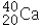 <strong>Determine the number of protons and identify the correct symbol for an atom with 20 neutrons and 20 electrons.</strong> A)20 protons, B)20 protons, C)20 protons, D)40 protons, E)40 protons,