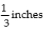 <strong>How many inches are in 4 ft? Use a unit ratio.</strong> A)12 inches B)48 inches C)3 inches D)