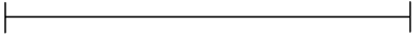 Use a U.S. customary ruler to measure the line below to the nearest fourth of an inch: