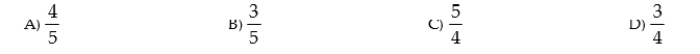 If a = 9, b = 12, and c = 15, express cos A as a fraction in lowest terms.