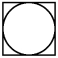 A circle is inscribed inside a square that has an area of 256 in2. What is the area of the circle? Round to the nearest inch.