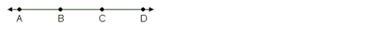 Which of the following is a correct name for the ray with endpoint D containing B?
