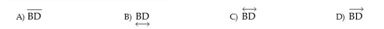 What is a correct notation for the given line?
