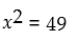 Solve the following quadratic equation: