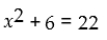 Solve the following quadratic equation: