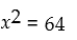 Solve the following equation: