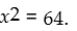 Solve the following quadratic using any method: