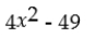Factor completely: