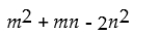 Factor completely: