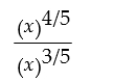 Perform the indicated operation and write the answer with positive exponent in simplest form:
