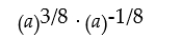 Perform the indicated operation and write the answer with positive exponent in lowest terms: