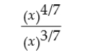 Perform the indicated operation and write the answer with positive exponent in lowest terms:
