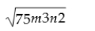 Simplify the following expression: