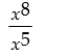 Perform the indicated operation. Write answer with positive exponents: