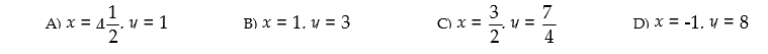 Solve the system of equations using the addition method: 5x + 2y = 11 X - 2y = -5
