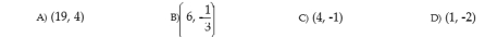 Solve the system of equations using the addition method: x - 3y = 7 2x + 3y = 5