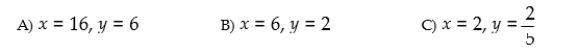 Solve the system of equations using the addition method: 2x - 5y = 2 3x + 4y = 26