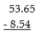 <strong>Subtract: </strong> A)55.11 B).4511 C)45.11 D)62.19