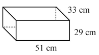 Find the volume of the given figure.   
