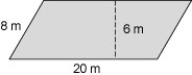 Find the perimeter of the given parallelogram:  