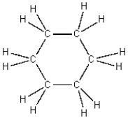 <strong>The structures of cyclohexane and benzene are shown below. Cyclohexane benzene It is logical to expect that these liquids are...</strong> A)miscible because of their similar structures and sizes B)miscible because they contain the same number of carbon atoms C)immiscible because benzene,with half as many hydrogen atoms,has less hydrogen bonding than cyclohexane D)immiscible because one molecule is polar and the other nonpolar E)immiscible because both molecules have ring structures
