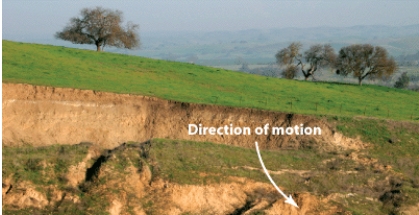 The figure below illustrates a good example of a debris flow.  <div style=padding-top: 35px> 