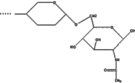 <strong>Use the following paragraph to answer to the corresponding questions). Masatomo Kawakubo et al. reported in Science in August 2004 that the human stomach contains a natural, carbohydrate- base antibiotic that probably protects a large portion of the population from various diseases caused by the bacterium Helicobacter pylori. This bacterium has been linked to peptic ulcers, gastritis, and stomach cancer. This naturally occurring antibiotic is described by Kawakubo as having a terminal a1,4- linked N- acetylglucosamine NAG), and it acts by inhibiting the biosynthesis of a major component of the cell wall in H. pylori. [: M. Kawakubo et al., Science 305 2004): 1003.] Which of the following structures is most consistent with Kawakubo's description of this antibiotic?</strong> A)   B)   C)   D)   <div style=padding-top: 35px> 