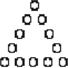 <strong>In an experiment with patients, a group of researchers used nonlinguistic hierarchical shape stimuli such as the example here. How did the results differ from those obtained with hierarchical letter stimuli?  </strong> A)The results were the same regardless of whether letter stimuli or shape stimuli were used. B)Neither patient group showed any local impairment when shape stimuli were used instead of letters. C)Neither patient group showed any global impairment when shape stimuli were used instead of letters. D)Neither patient group showed global or local impairment when shape stimuli were used instead of letters. <div style=padding-top: 35px> 
