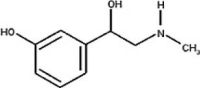 <strong>Phenylephrine (PE; see the structure below) is a nasal decongestant and is the active ingredient in Sudafed, which contains phenylephrine hydrochloride (PEHCl).This conjugate acid of phenylephrine (PEH<sup>+</sup>) has a pK<sub>a</sub>= 5.5.At a physiological pH of 7.4, what is the ratio of concentrations, [PE]/[PEH<sup>+</sup>]?  </strong> A)6.7 B)0.01 C)0.14 D)79 E)21 <div style=padding-top: 35px> 