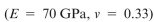 An aluminum bar of diameter 20 mm is stretched by axial forces P, causing its diameter to decrease by 0.022 mm. The load P is approximately: (A) 73 kN (B) 100 kN (C) 140 kN (D) 339 kN P d P