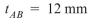 A pipe (E ⫽ 110 GPa) carries a load at A and a uniformly distributed load on the cap plate at B. Initial pipe Diameters and thicknesses are , , , and . Under loads and , wall thickness increases by 0.0036 mm. Poisson's ratio ν for the pipe material is Approximately: (A) 0.27 (B) 0.30 (C) 0.31 (D) 0.34