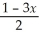 <strong>The solution of > Is</strong> A) x > B) x < C) x > - D) x < - E) x <