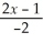 <strong>The solution of < Is</strong> A) x < - B) x > C) x < D) x > 1 E) x< 1