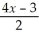 <strong>The solution of < Is</strong> A) x < - B) x > C) x < D) x > 1 E) x< 1