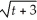 Given the function F(t)= ,find: (a)the domain (b)F(-3) (c)F(13) (d)f( + 1)