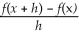<strong>If f(x)= 4x + 5,then =</strong> A) B) 0. C) 1. D) 4. E) 4h.