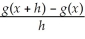 Let g(x)= ,find