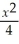 The x- and y-intercepts of the graph of   +   = 1 are