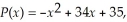 The daily profit for a lighting store from the sale of a table lamp is given by where x is the number of table lamps sold.Use a graphing calculator to graph the function.